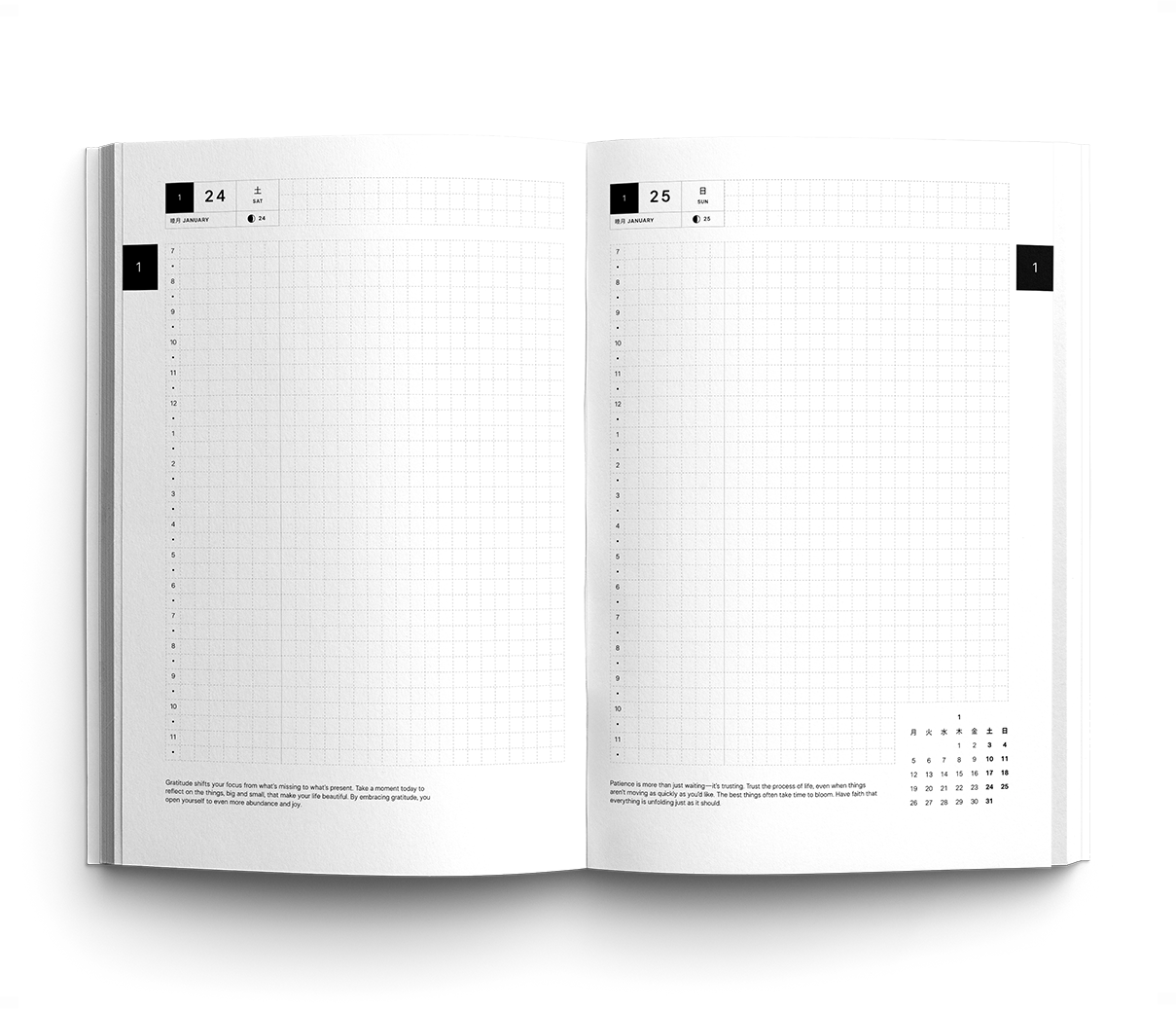 2026 Novonichi Planner - Monday Start - 1 Year - Cards Palace
