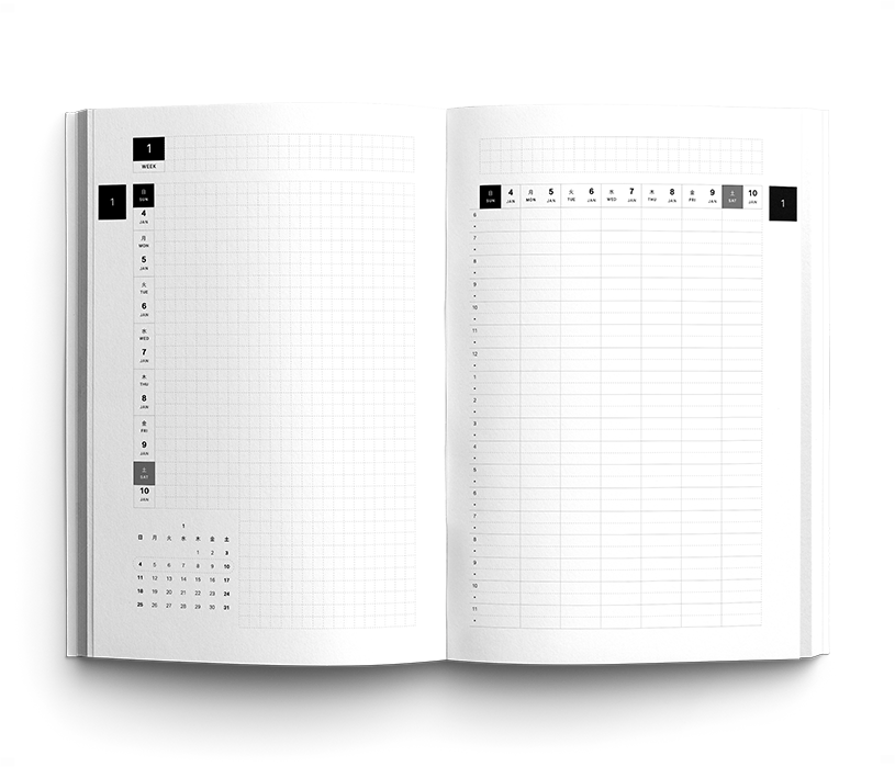 2026 Novonichi Planner - Monday Start - 1 Year - Cards Palace