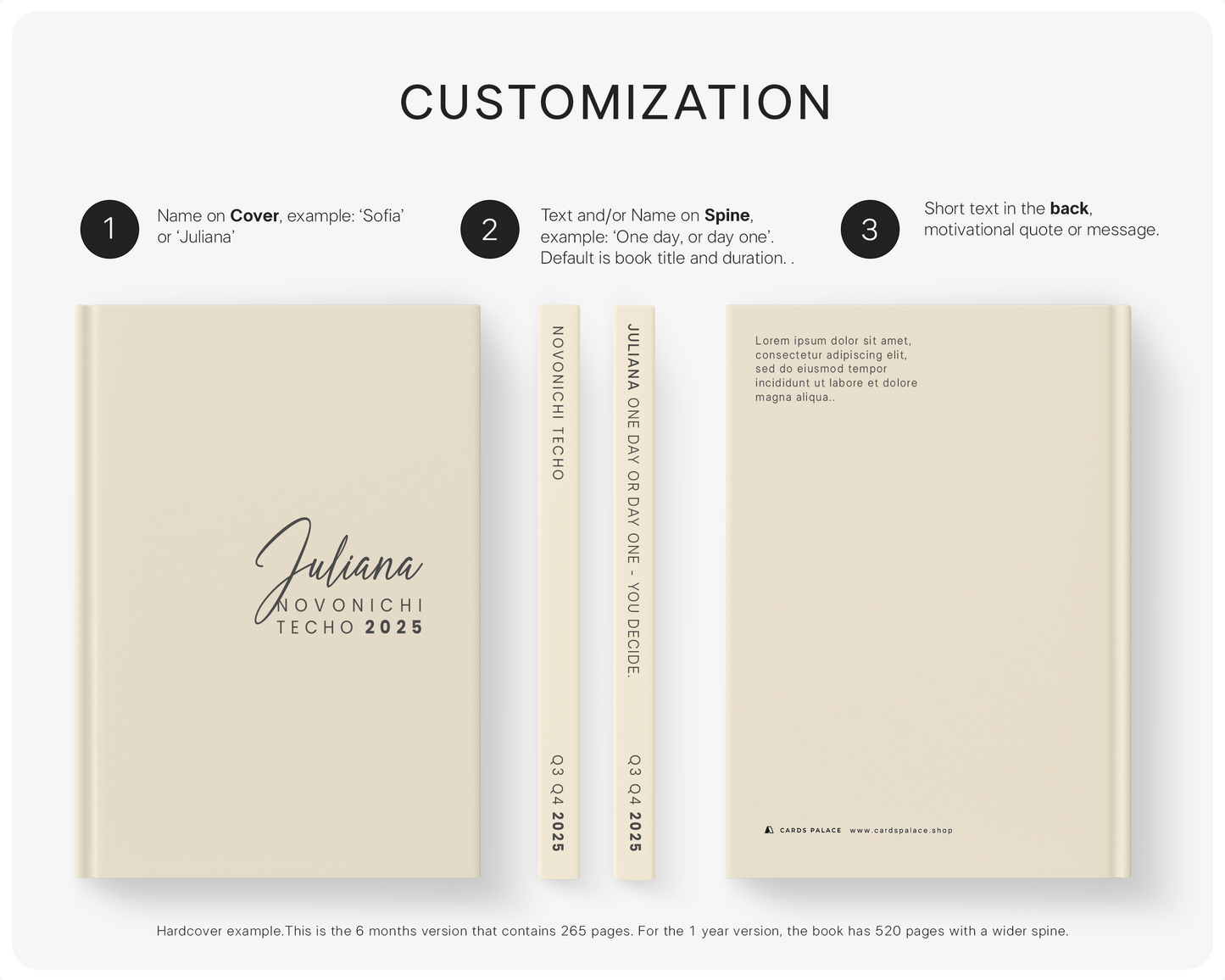 Novonichi A5 Personalized Planner