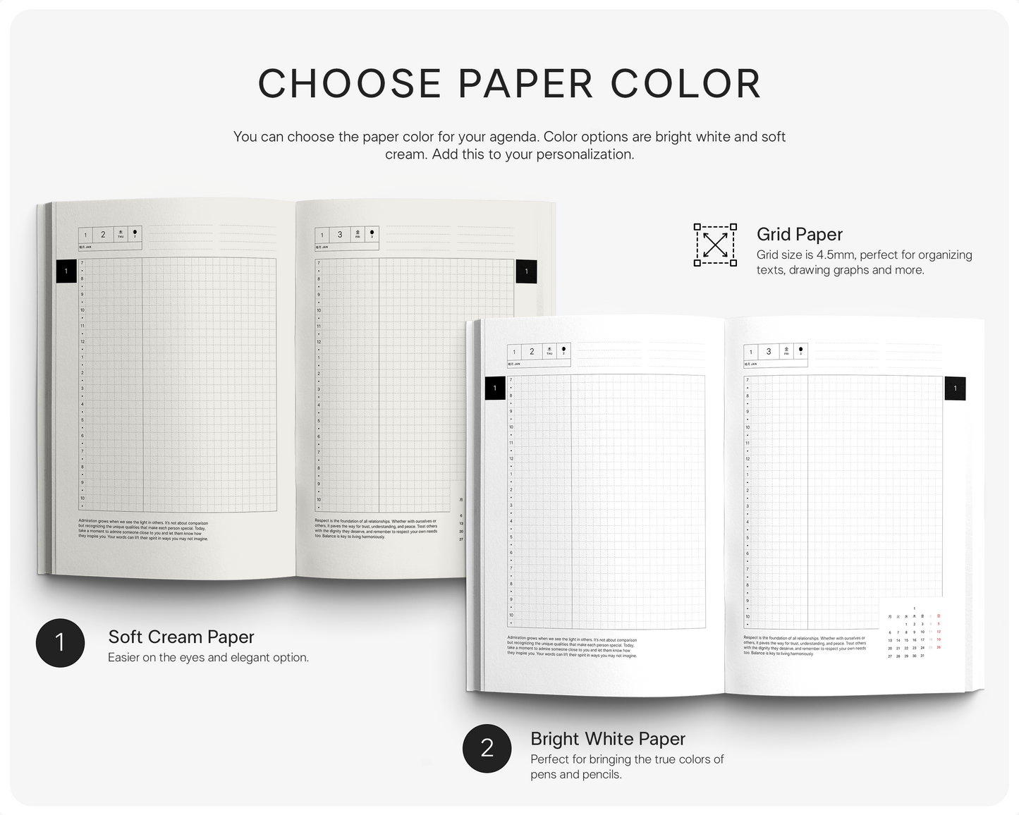 Novonichi A5 Personalized Planner