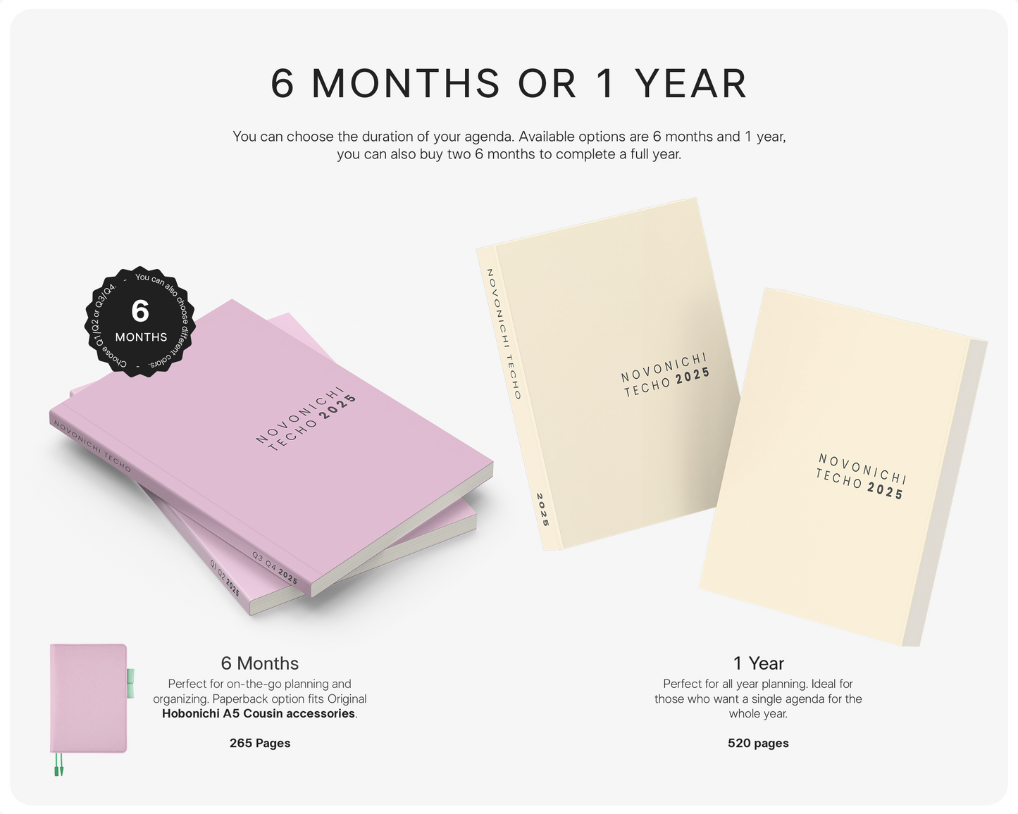 Novonichi A5 Personalized Planner