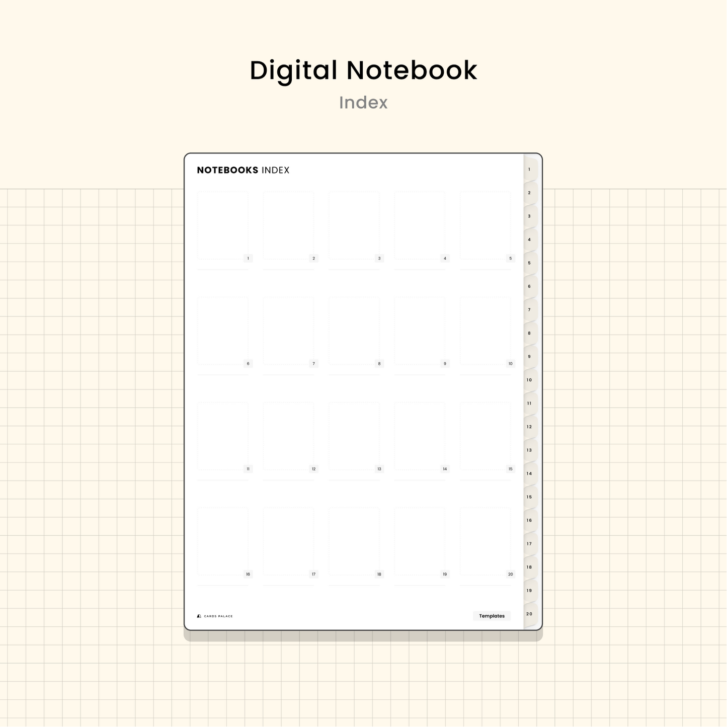 Free Digital Goodnotes Notebook (Trial Version) - Cards Palace