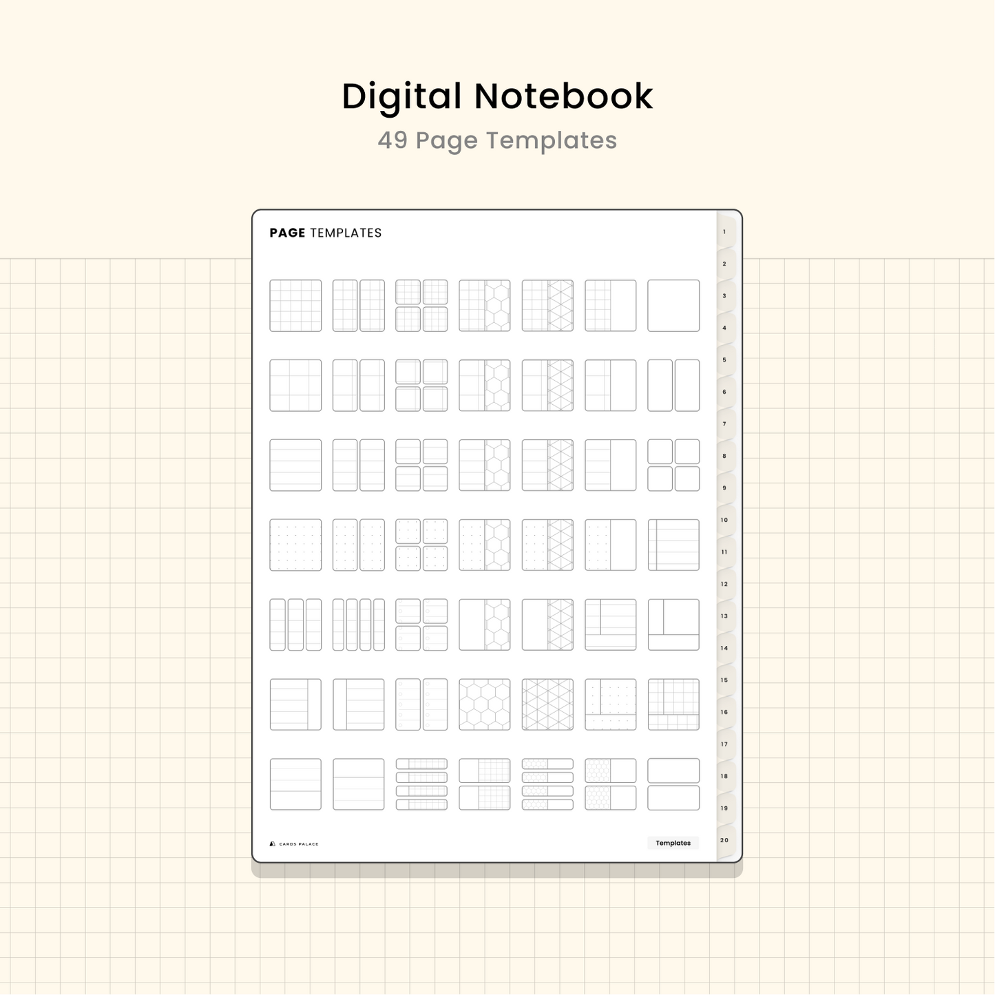 Free Digital Goodnotes Notebook (Trial Version) - Cards Palace