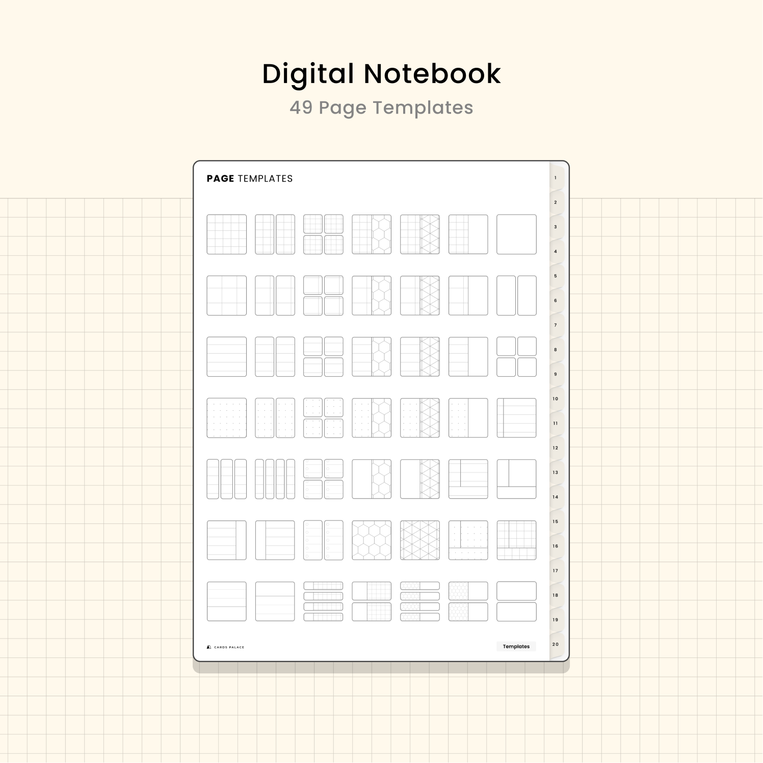 Free Digital Goodnotes Notebook (Trial Version) - Cards Palace