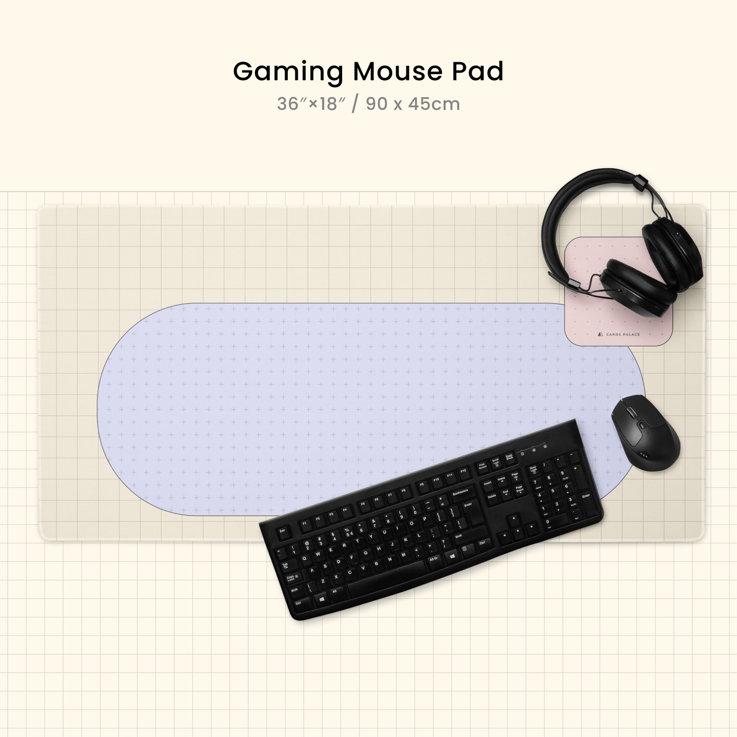 Gaming Mouse Pad - Cards Palace