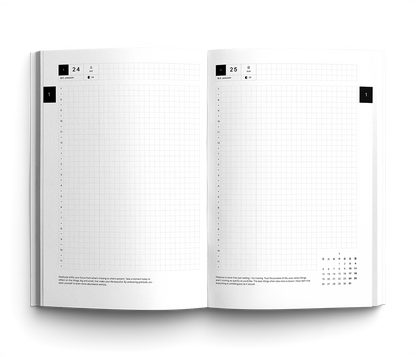 2026 Novonichi Planner - Monday Start - 1 Year - Cards Palace