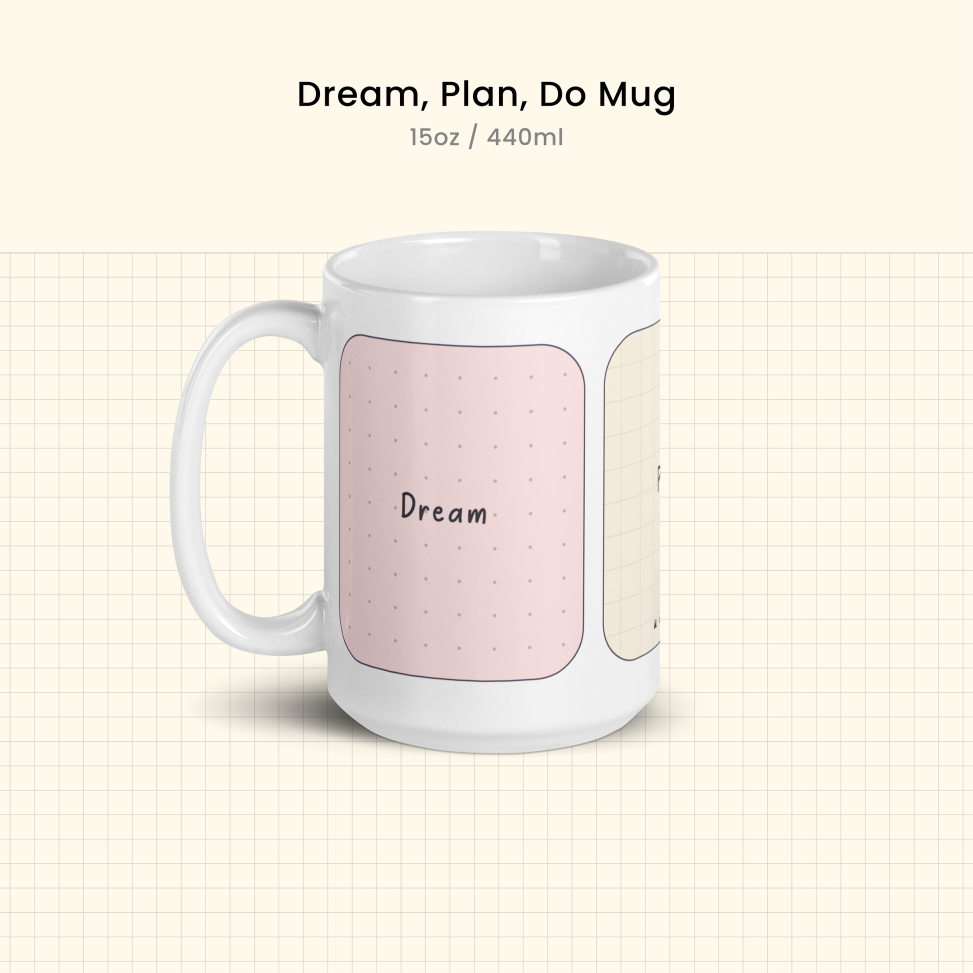 Dream, Plan, Do Mug - Cards Palace