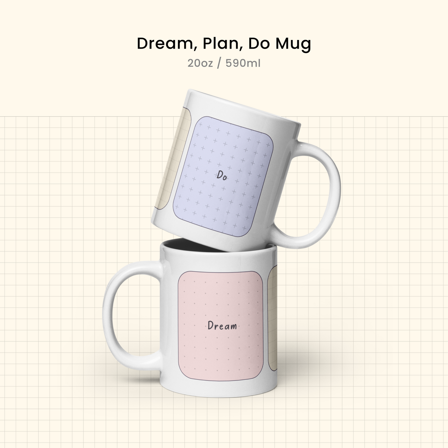 Dream, Plan, Do Mug - Cards Palace