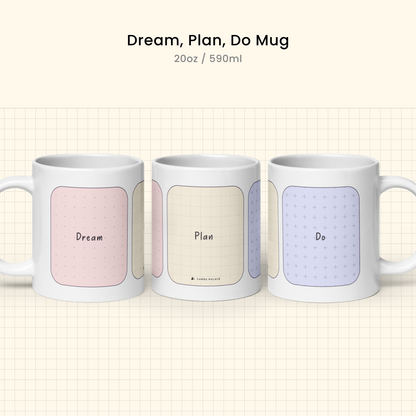 Dream, Plan, Do Mug - Cards Palace