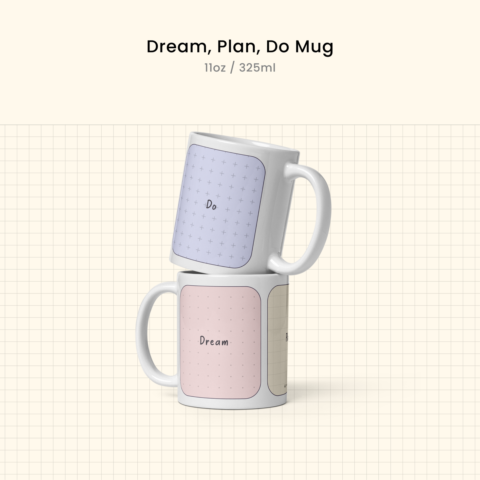 Dream, Plan, Do Mug - Cards Palace