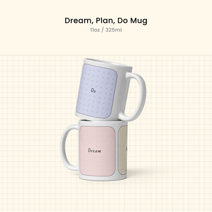 Dream, Plan, Do Mug - Cards Palace