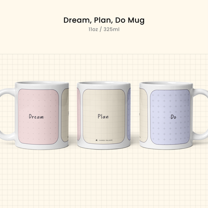 Dream, Plan, Do Mug - Cards Palace