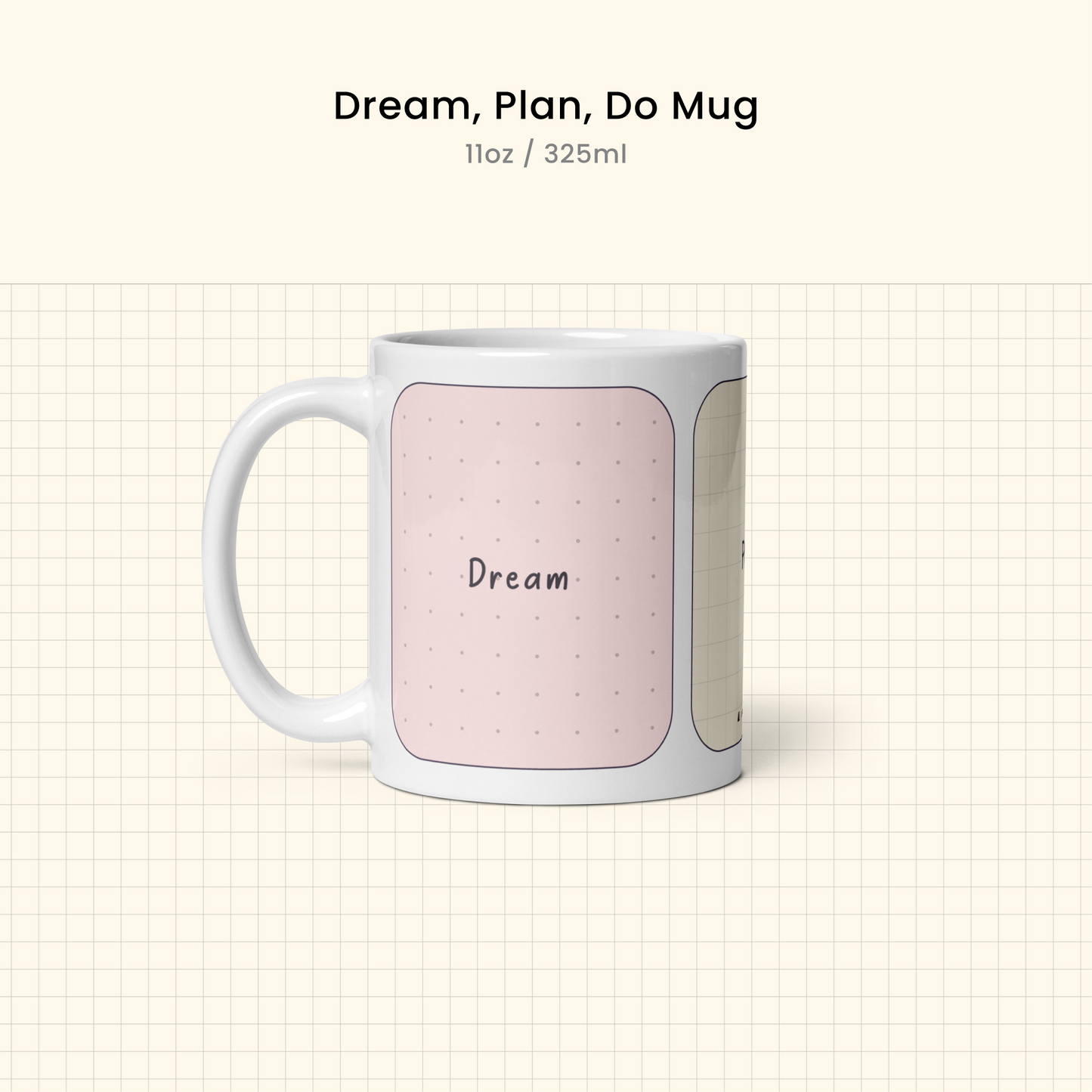 Dream, Plan, Do Mug - Cards Palace