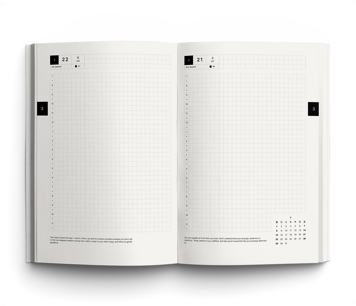 2026 Novonichi Planner - Monday Start - 1 Year - Cards Palace