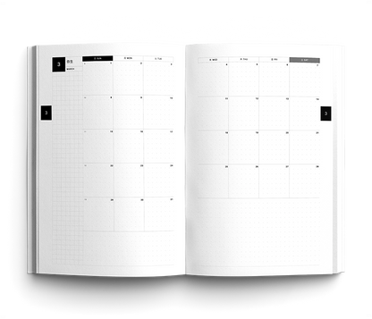 2026 Novonichi Planner - Monday Start - 1 Year - Cards Palace